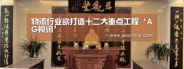 物流行业欲打造十二大重点工程‘AG视讯’(图1) AG视讯